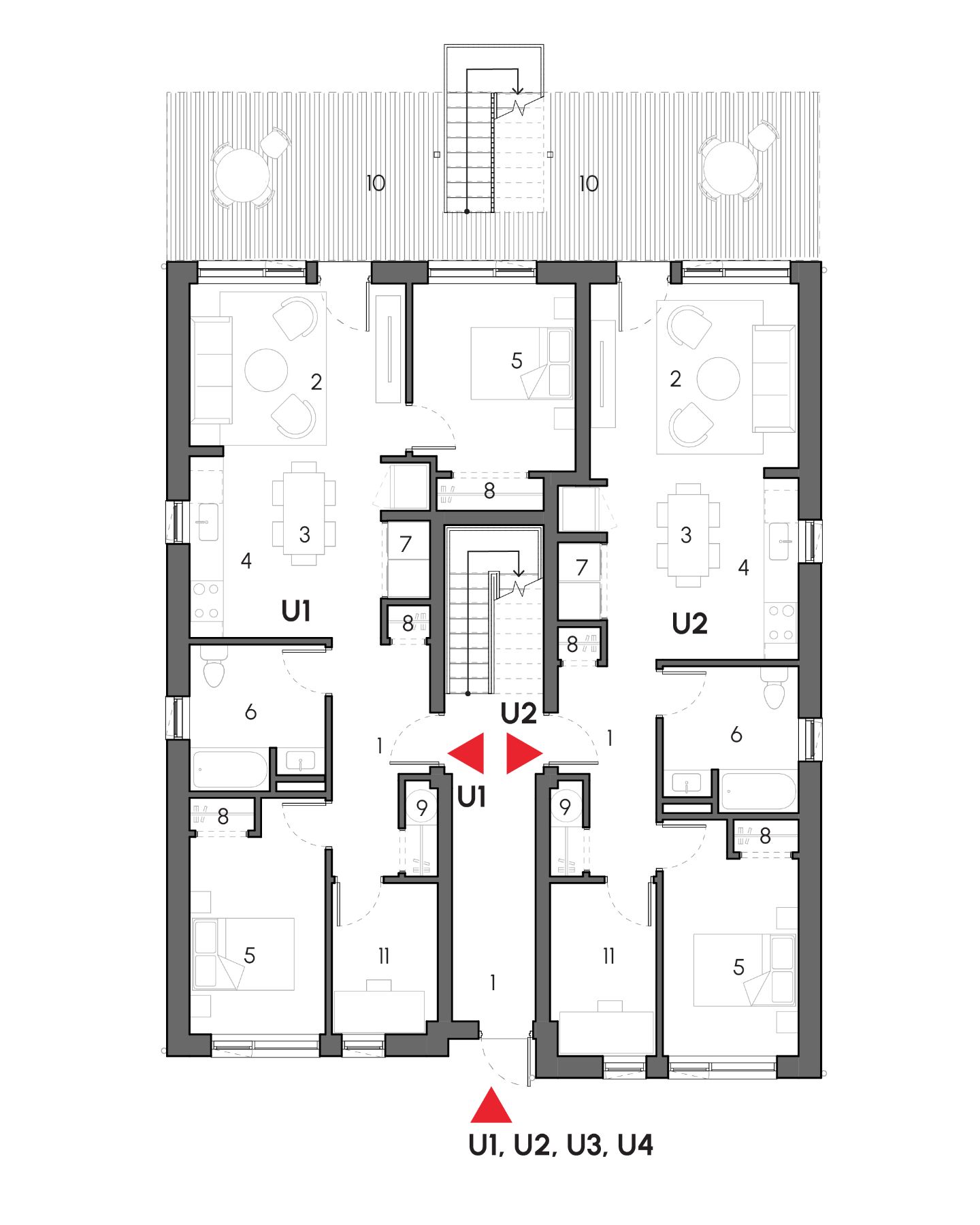 Plan du rez-de-chaussée